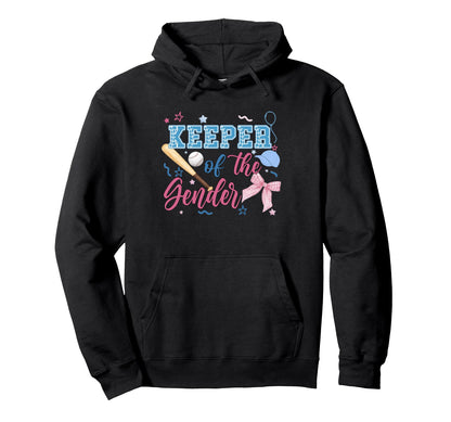 Keeper Gender Baseball Or Bows Gender Hoodie - Streetwear Style Men Women - T-Shirt, Sweatshirt, Hoodie