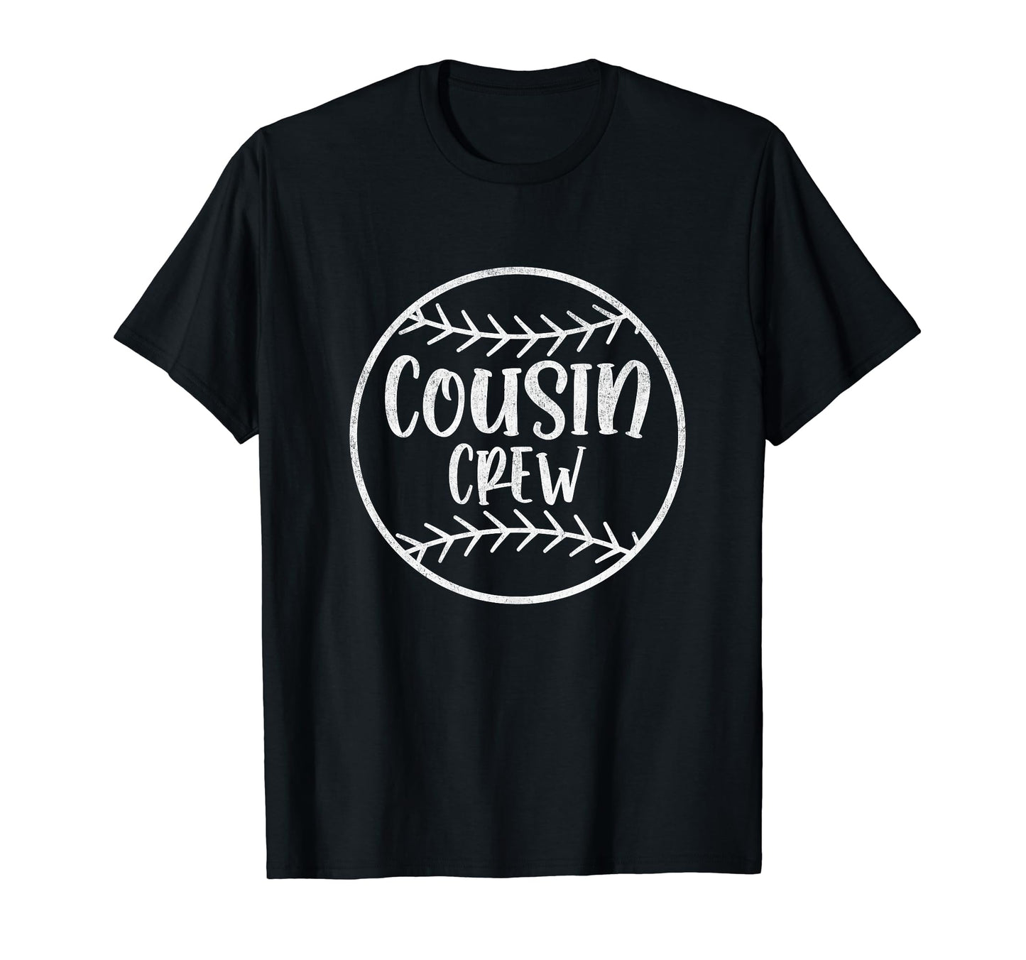 Cousin Crew Baseball Family T-Shirt - Fun Novelty Design for Adults - T-Shirt, Sweatshirt, Hoodie