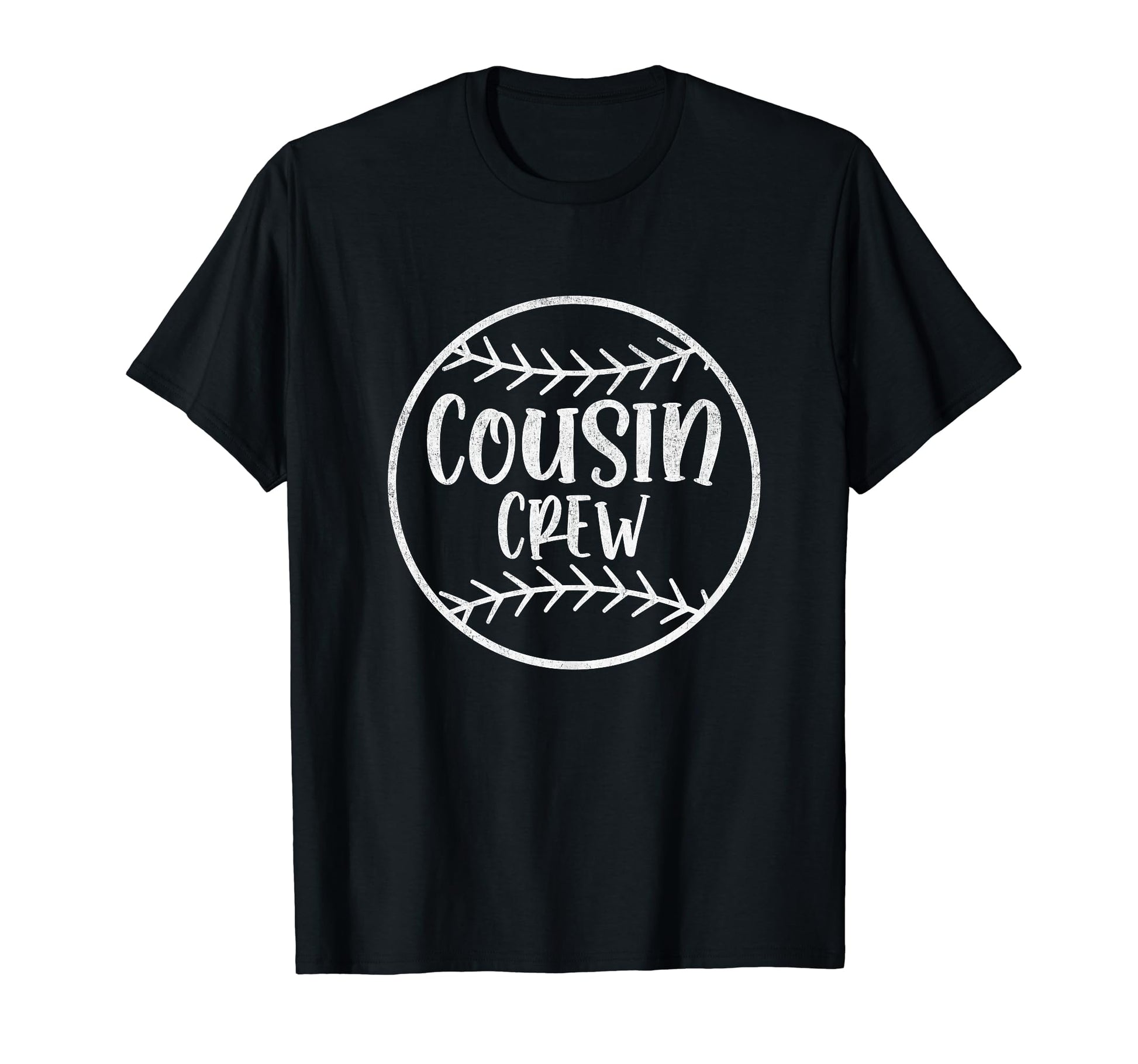 Cousin Crew Baseball Family T-Shirt - Fun Novelty Design for Adults - T-Shirt, Sweatshirt, Hoodie