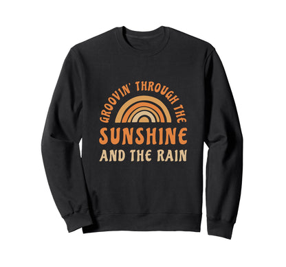 Groovy Summer Vacation Music Sweatshirt - Aesthetic Graphic Unisex - T-Shirt, Sweatshirt, Hoodie