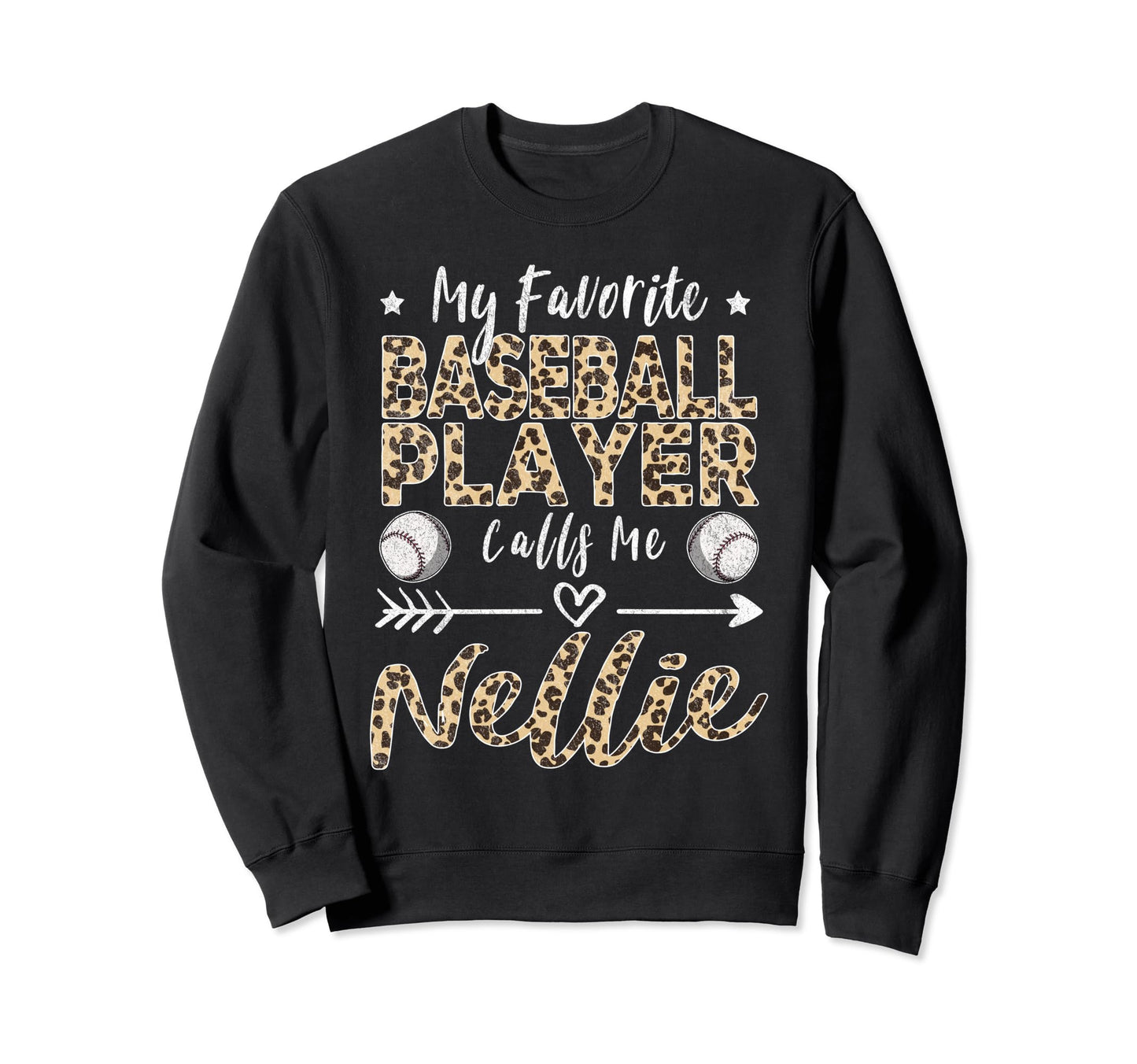 My Favorite Baseball Player Sweatshirt - Fun Novelty Design Men Women - T-Shirt, Sweatshirt, Hoodie