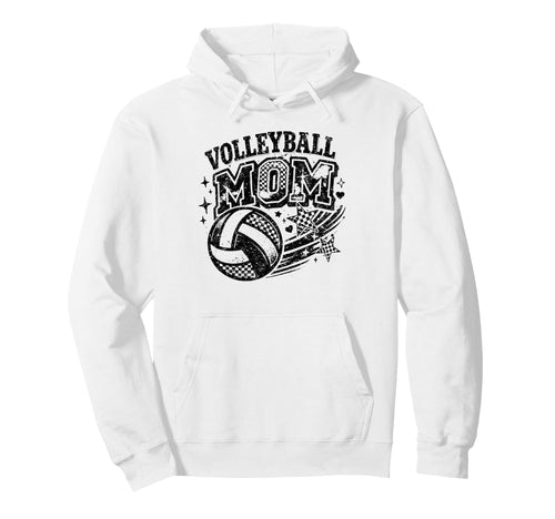 Volleyball Mom Volleyball Mama Volleyball Hoodie - Graphic Print Men Women - T-Shirt, Sweatshirt, Hoodie