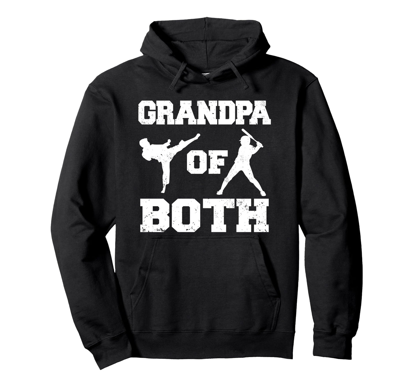 Grandpa Both Funny Baseball And Hoodie - Trendy Graphic Men Women - T-Shirt, Sweatshirt, Hoodie