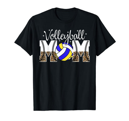 Volleyball Game Day Cheer Mom Volleyball T-Shirt - Trendy Graphic Unisex - T-Shirt, Sweatshirt, Hoodie