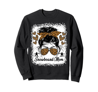 Snowboard Mom Snowboarder Stylish Sweatshirt - Streetwear Style for Adults - T-Shirt, Sweatshirt, Hoodie