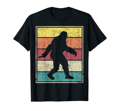 Bigfoot Stripes T-Shirt - Trendy Graphic Men Women - T-Shirt, Sweatshirt, Hoodie