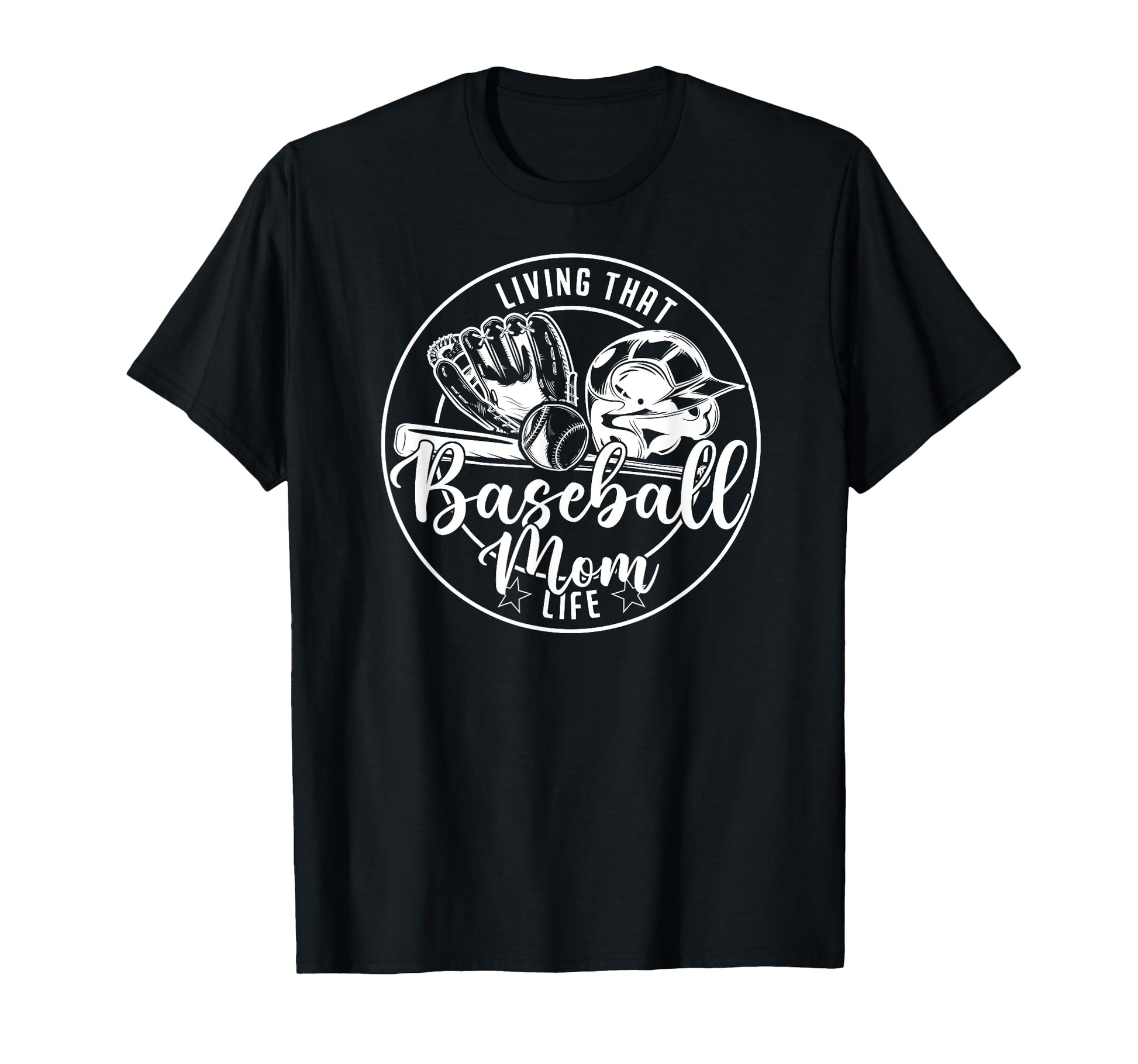Football Living That Baseball Mom Life T-Shirt - Unique Graphic Men Women - T-Shirt, Sweatshirt, Hoodie