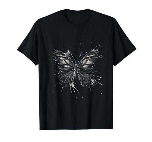 Broken Butterfly Y2K Goth Cyber Art T-Shirt - Minimalist Print Men Women - T-Shirt, Sweatshirt, Hoodie