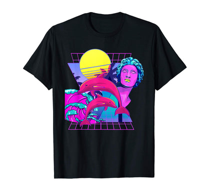 80S Vaporwave Surrealism T-Shirt - Casual Everyday Wear for Adults - T-Shirt, Sweatshirt, Hoodie
