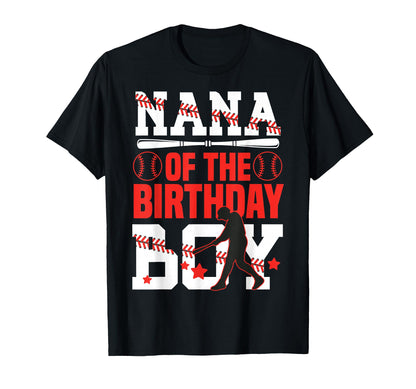 Nana Birthday Baseball Bat Ball T-Shirt - Custom Art Print for Adults - T-Shirt, Sweatshirt, Hoodie