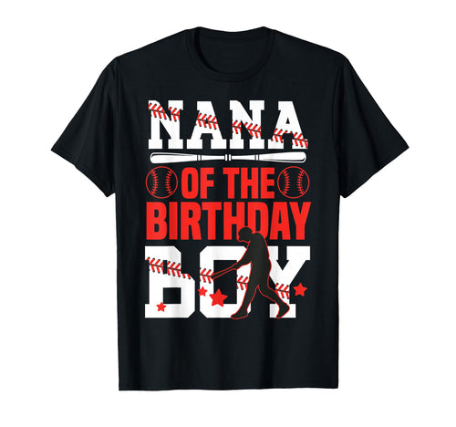 Nana Birthday Baseball Bat Ball T-Shirt - Custom Art Print for Adults - T-Shirt, Sweatshirt, Hoodie