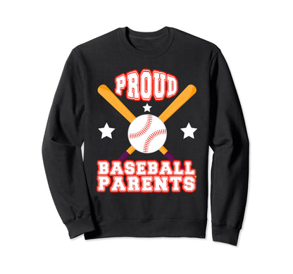 Parents Baseball Baskeballer Sweatshirt - Streetwear Style Men Women - T-Shirt, Sweatshirt, Hoodie