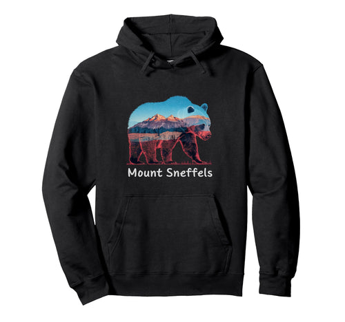 Hiking Camping Mount Sneffels National Hoodie - Graphic Print for Adults - T-Shirt, Sweatshirt, Hoodie