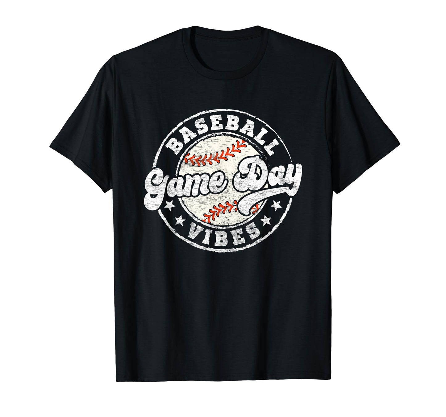 Baseball Game Day Vibes Matching T-Shirt - Fun Novelty Design Unisex - T-Shirt, Sweatshirt, Hoodie