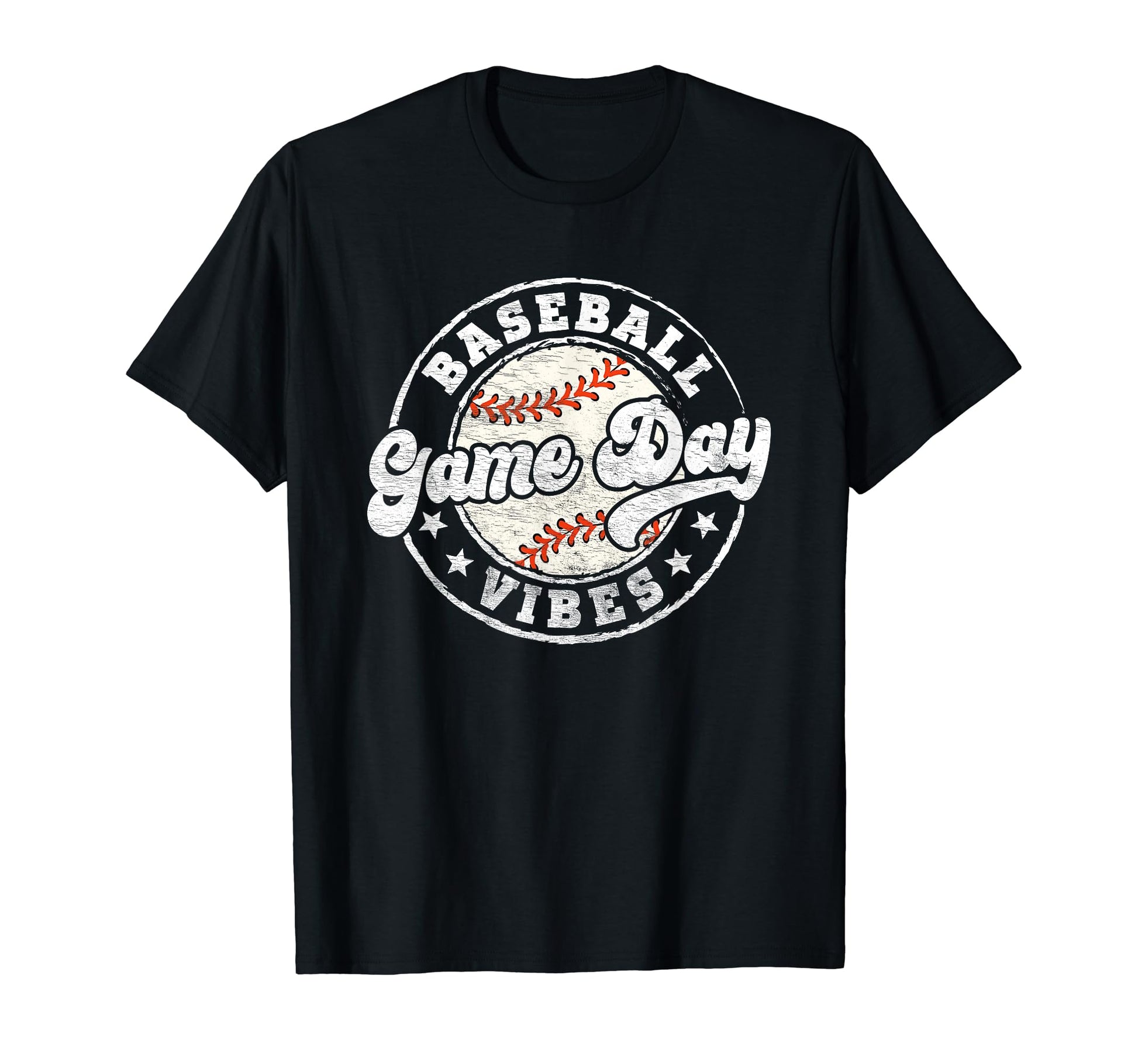 Baseball Game Day Vibes Matching T-Shirt - Fun Novelty Design Unisex - T-Shirt, Sweatshirt, Hoodie