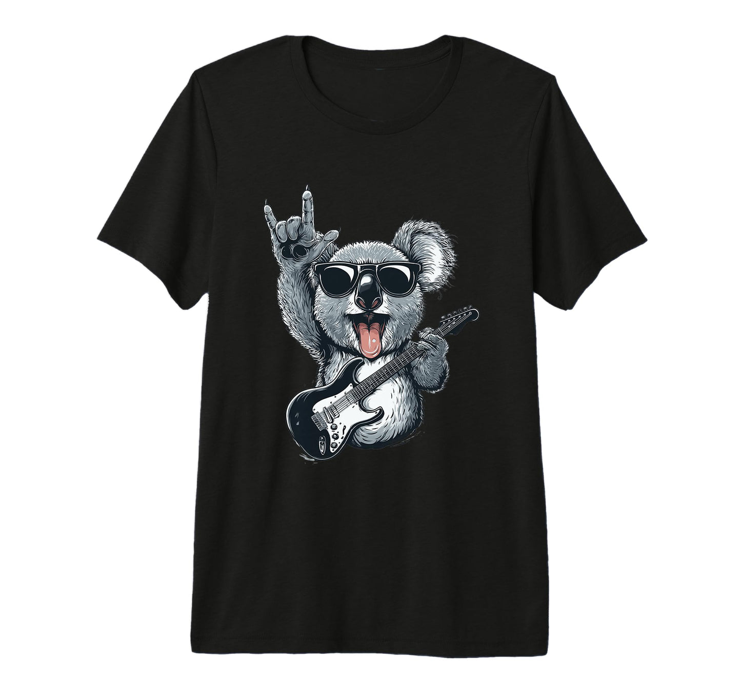 Rockstar Koala Sunglasses Electric T-Shirt - Novelty Apparel Men Women - T-Shirt, Sweatshirt, Hoodie