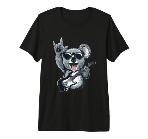 Rockstar Koala Sunglasses Electric T-Shirt - Novelty Apparel Men Women - T-Shirt, Sweatshirt, Hoodie