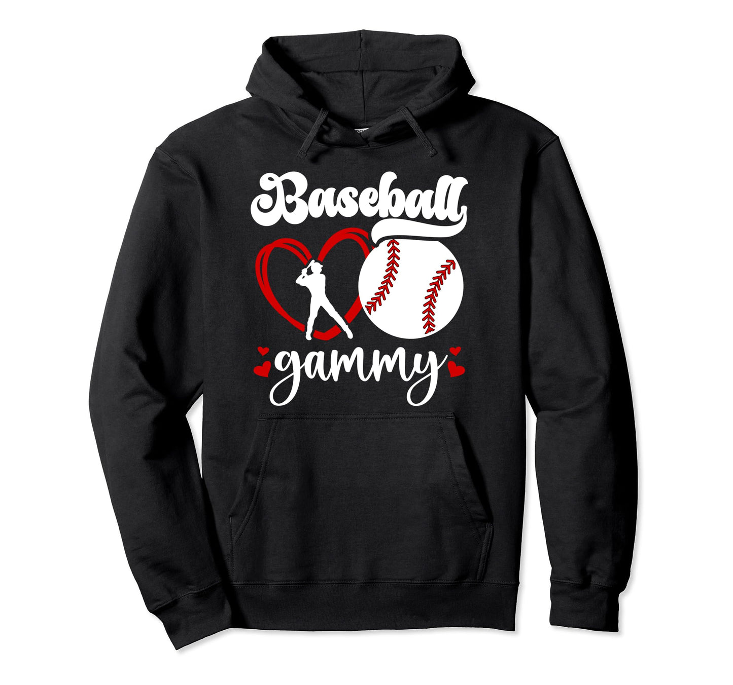 Baseball Gammy Grandma Gammy Baseball Hoodie - Custom Art Print Men Women - T-Shirt, Sweatshirt, Hoodie