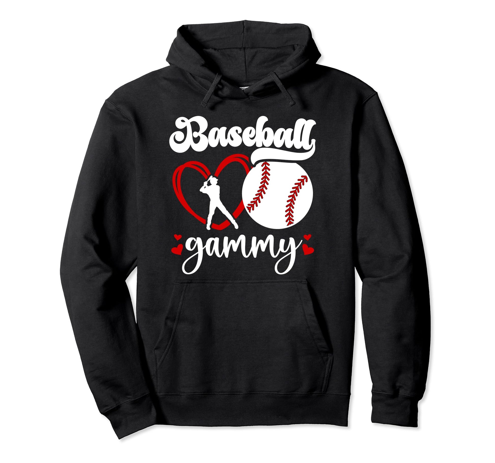 Baseball Gammy Grandma Gammy Baseball Hoodie - Custom Art Print Men Women - T-Shirt, Sweatshirt, Hoodie