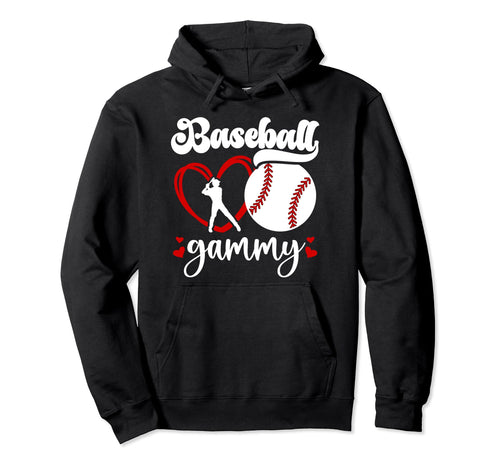 Baseball Gammy Grandma Gammy Baseball Hoodie - Custom Art Print Men Women - T-Shirt, Sweatshirt, Hoodie