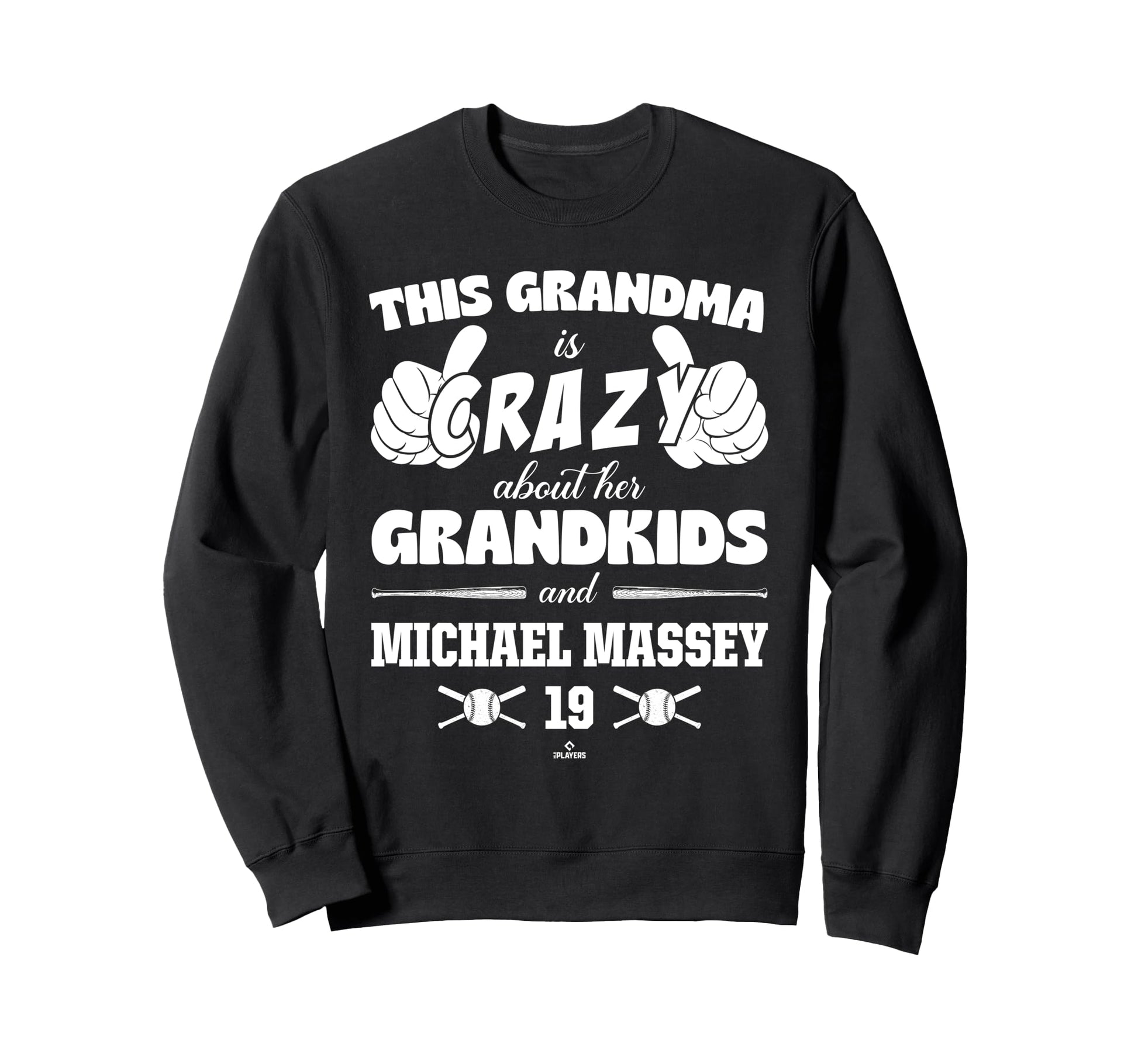 Grandma Crazy Michael Massey Kansas Sweatshirt - Novelty Apparel Unisex - T-Shirt, Sweatshirt, Hoodie