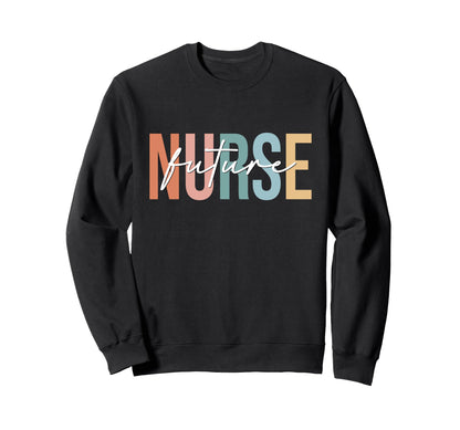 Boho Future Nurse Stethoscope Sweatshirt - Novelty Apparel Men Women - T-Shirt, Sweatshirt, Hoodie