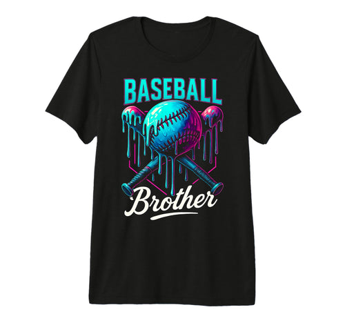 Baseball Drip Brother Ice Cream Drip T-Shirt - Aesthetic Graphic Unisex - T-Shirt, Sweatshirt, Hoodie