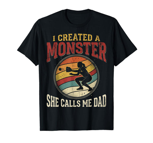 I Created Monster She Call Me Dad T-Shirt - Graphic Print for Adults - T-Shirt, Sweatshirt, Hoodie