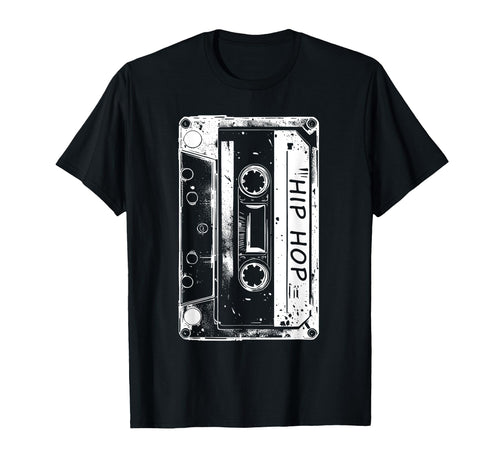 Cassette Tape Hip Hop 80S 90S Grunge T-Shirt - Minimalist Print Unisex - T-Shirt, Sweatshirt, Hoodie