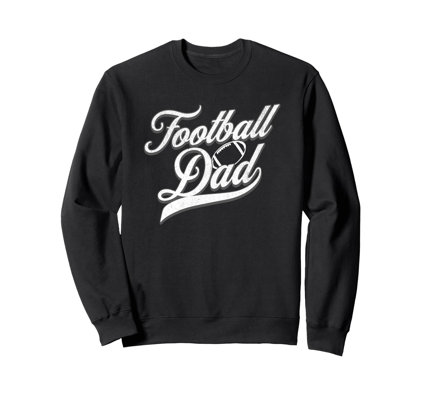 Football Dad American Football Sweatshirt - Minimalist Print Men Women - T-Shirt, Sweatshirt, Hoodie