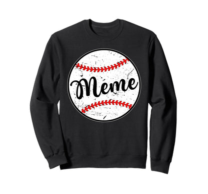 Meme Baseball Meme Grandma Meme Sweatshirt - Trendy Graphic Unisex - T-Shirt, Sweatshirt, Hoodie