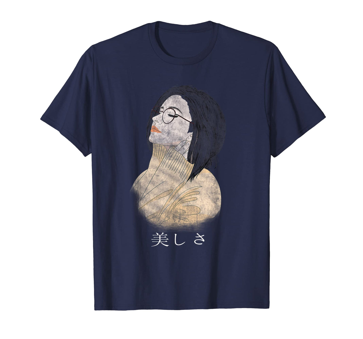 Japanese Aesthetic Vaporwave Anime Kanji T-Shirt - Trendy Graphic Men Women - T-Shirt, Sweatshirt, Hoodie