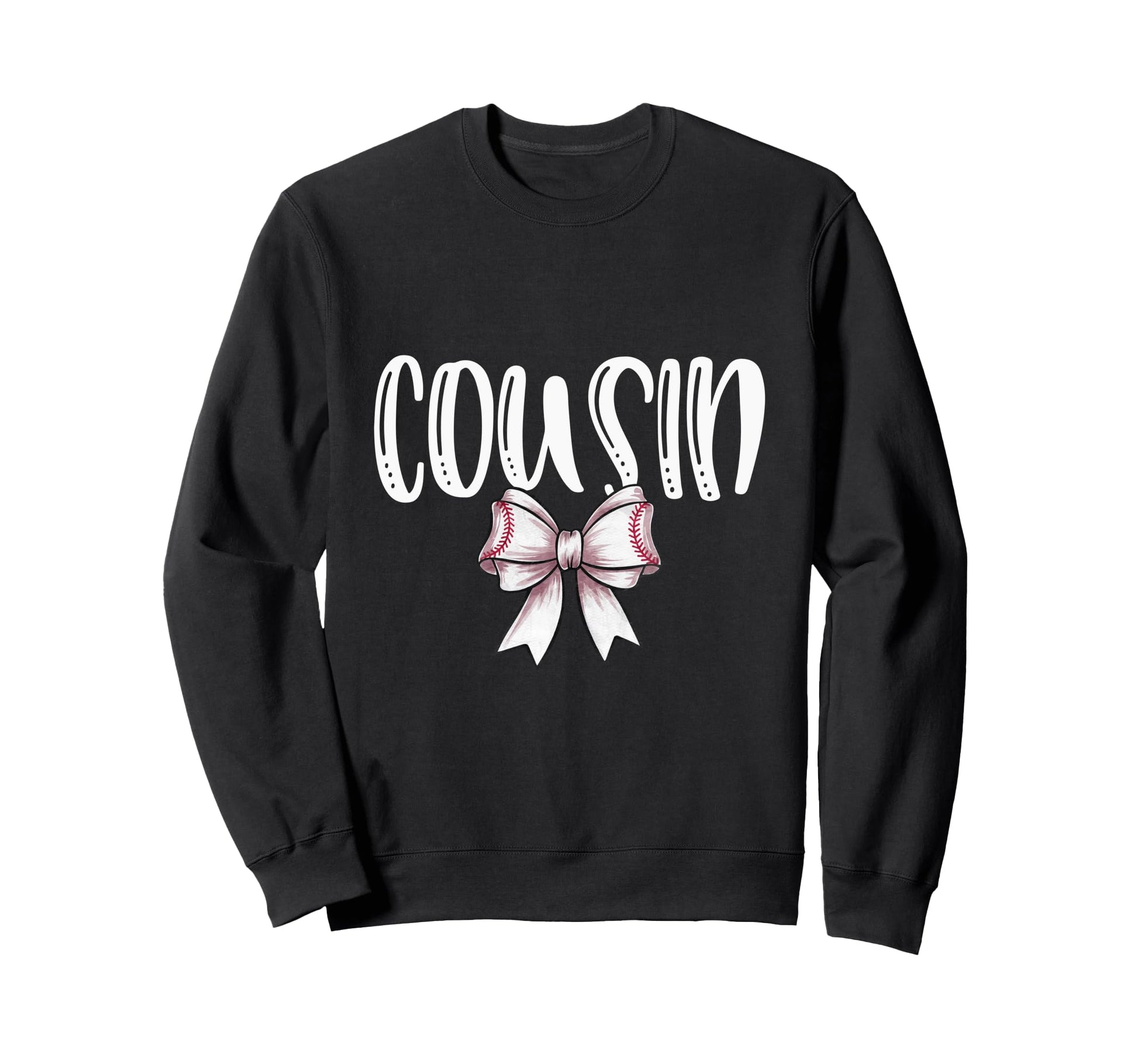 Coquette Baseball Cousin Spirit Sweatshirt - Unique Graphic Unisex - T-Shirt, Sweatshirt, Hoodie