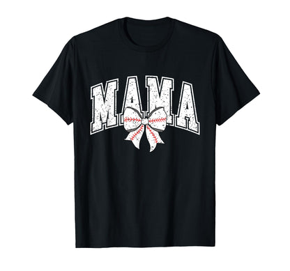 Baseball Mom Baseball Mama Mom Sweatshirt - Minimalist Print for Adults - T-Shirt, Sweatshirt, Hoodie
