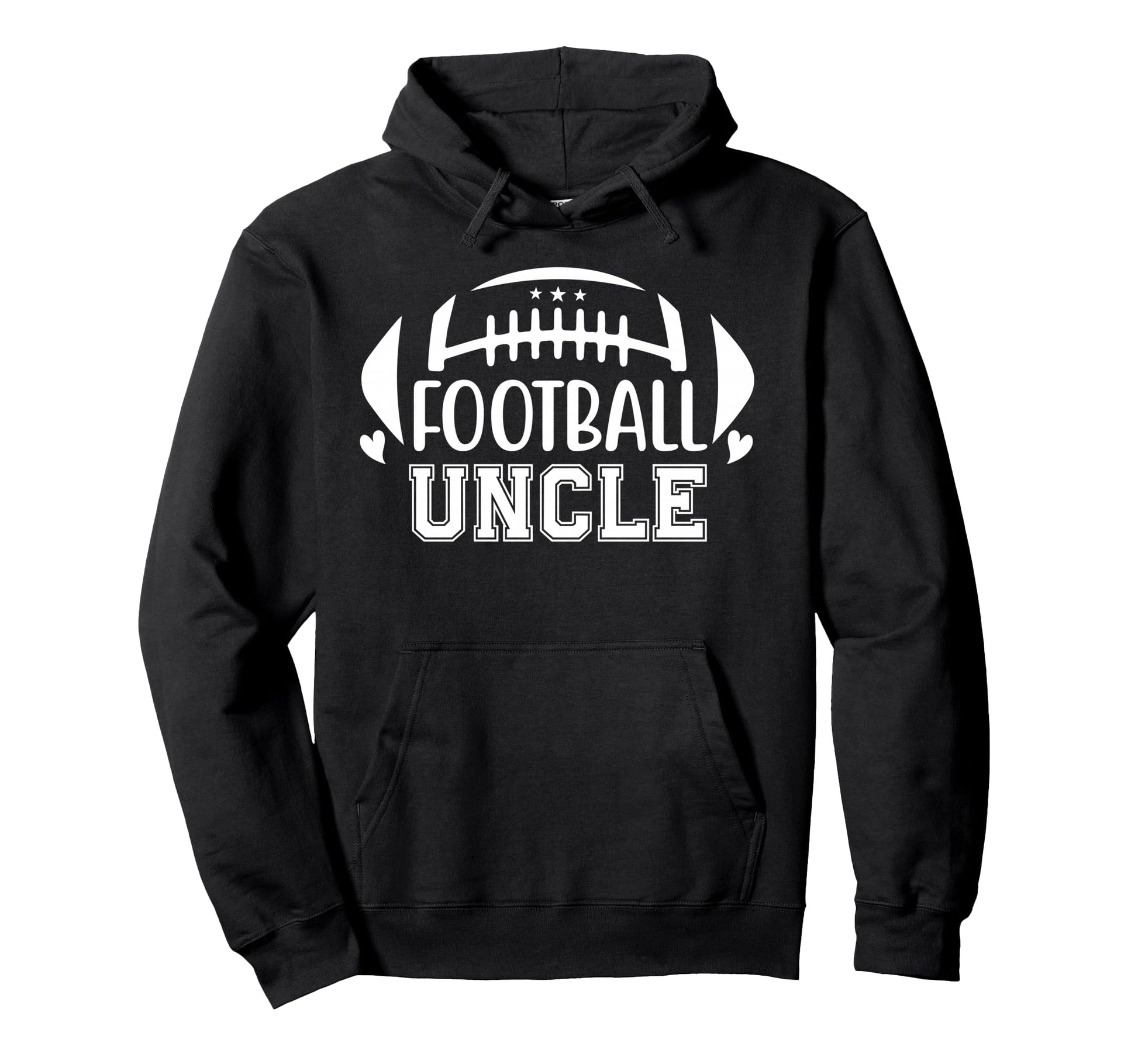 Football Uncle Loud And Proud Uncle Hoodie - Trendy Graphic for Adults - T-Shirt, Sweatshirt, Hoodie