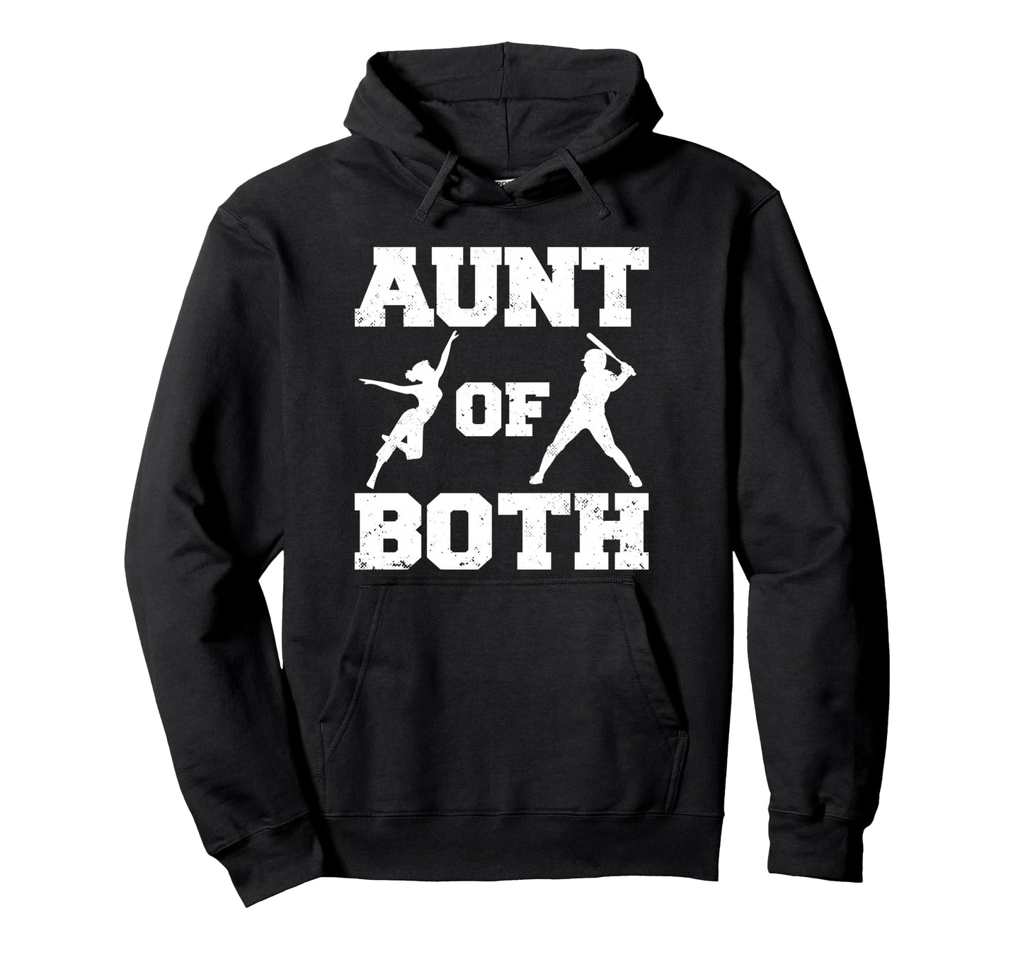 Aunt Both Dance And Baseball Funny Dancer Hoodie - Minimalist Print Unisex - T-Shirt, Sweatshirt, Hoodie