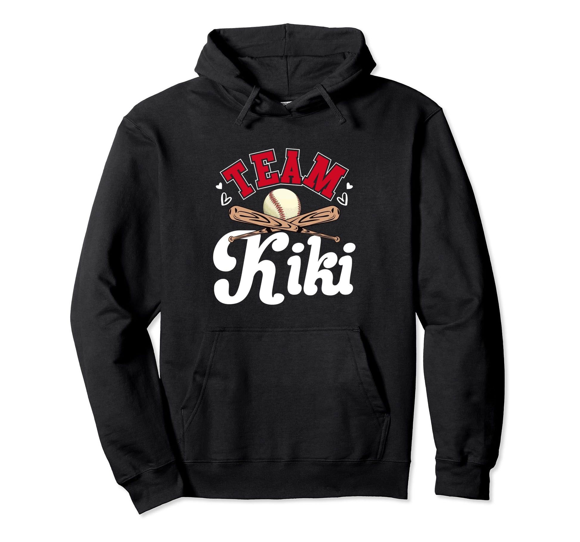 Team Kiki Mothers Day Baseball Softball Hoodie - Custom Art Print Unisex - T-Shirt, Sweatshirt, Hoodie