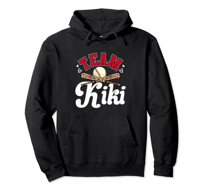 Team Kiki Mothers Day Baseball Softball Hoodie - Custom Art Print Unisex - T-Shirt, Sweatshirt, Hoodie