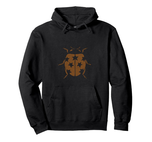 Ladybug Star Dots Whimsy Twee Hoodie - Fun Novelty Design Men Women - T-Shirt, Sweatshirt, Hoodie
