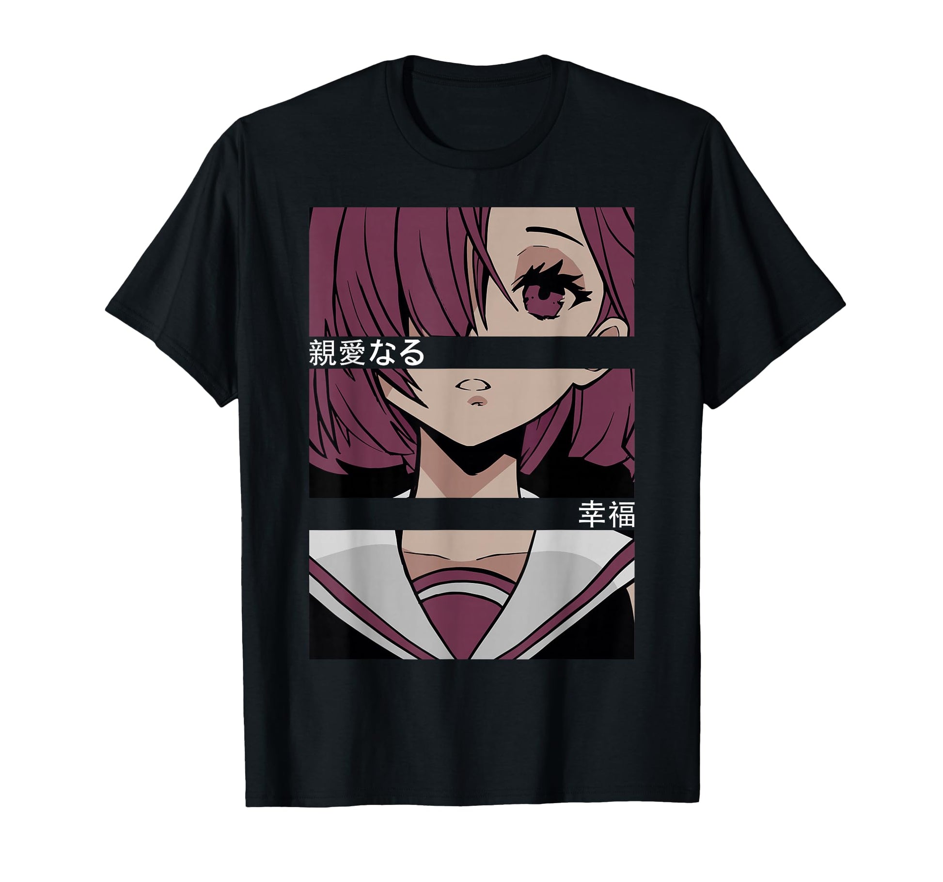 Anime Eyes Japan Culture Art Japanese T-Shirt - Unique Graphic for Adults - T-Shirt, Sweatshirt, Hoodie