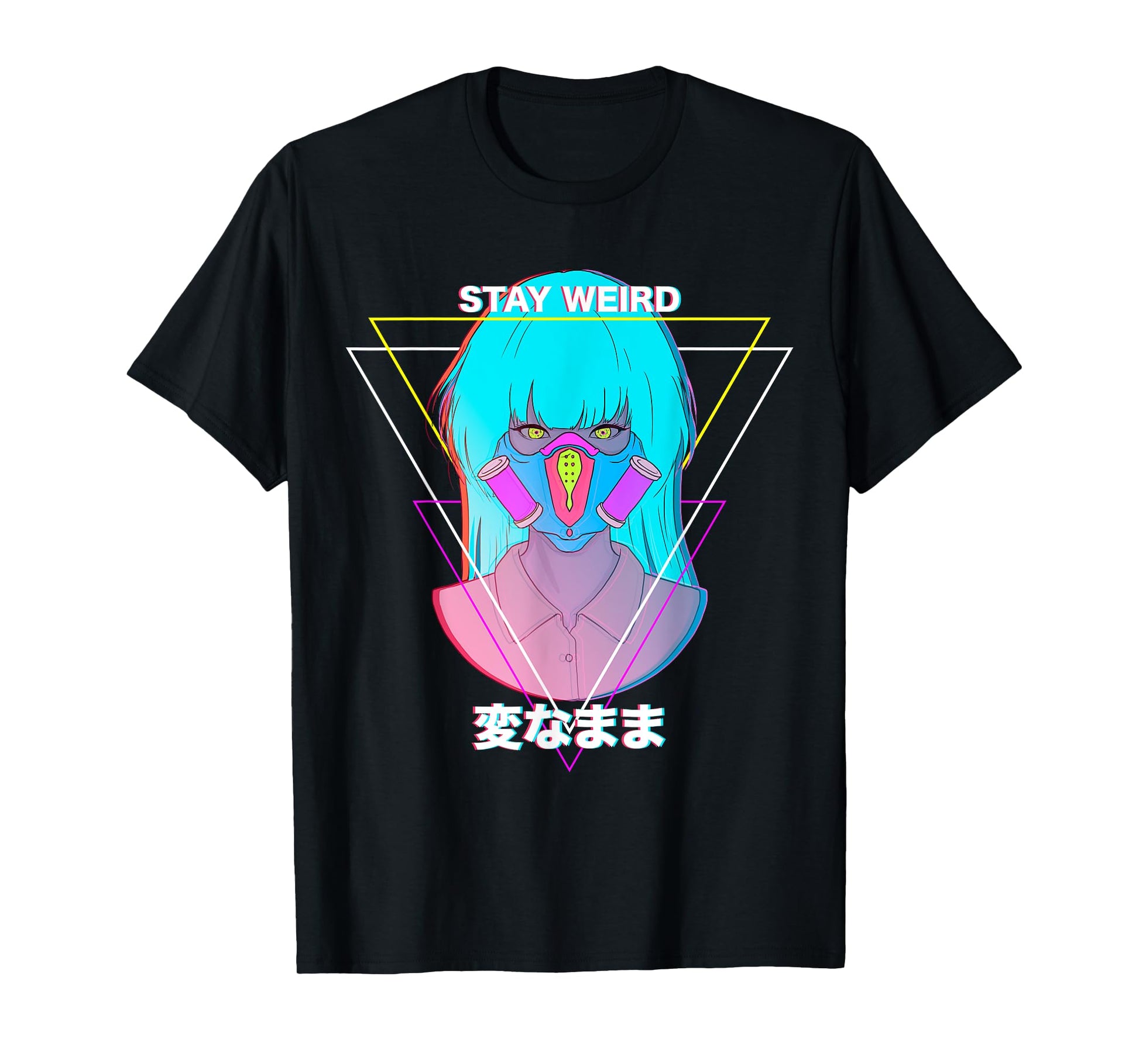 Stay Weird Pastel Goth Vaporwave T-Shirt - Graphic Print for Adults - T-Shirt, Sweatshirt, Hoodie