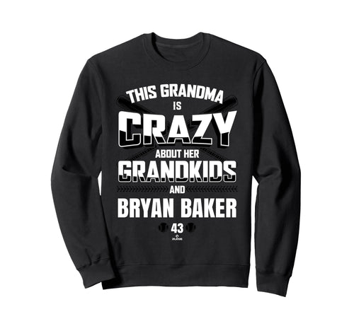 Grandma Crazy Bryan Baker Baltimore Sweatshirt - Trendy Graphic Unisex - T-Shirt, Sweatshirt, Hoodie