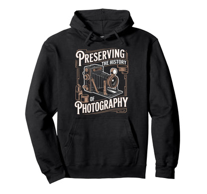 Camera Collector Photography Hoodie - Fun Novelty Design Men Women - T-Shirt, Sweatshirt, Hoodie