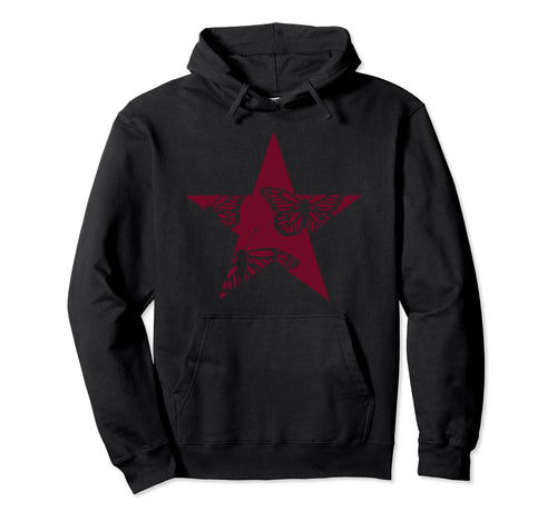 Star Stencil Graffiti Art Grunge Emo Egirl Hoodie - Graphic Print Unisex - T-Shirt, Sweatshirt, Hoodie