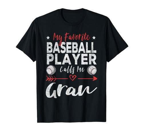 My Favorite Baseball Player Calls T-Shirt - Fun Novelty Design Men Women - T-Shirt, Sweatshirt, Hoodie