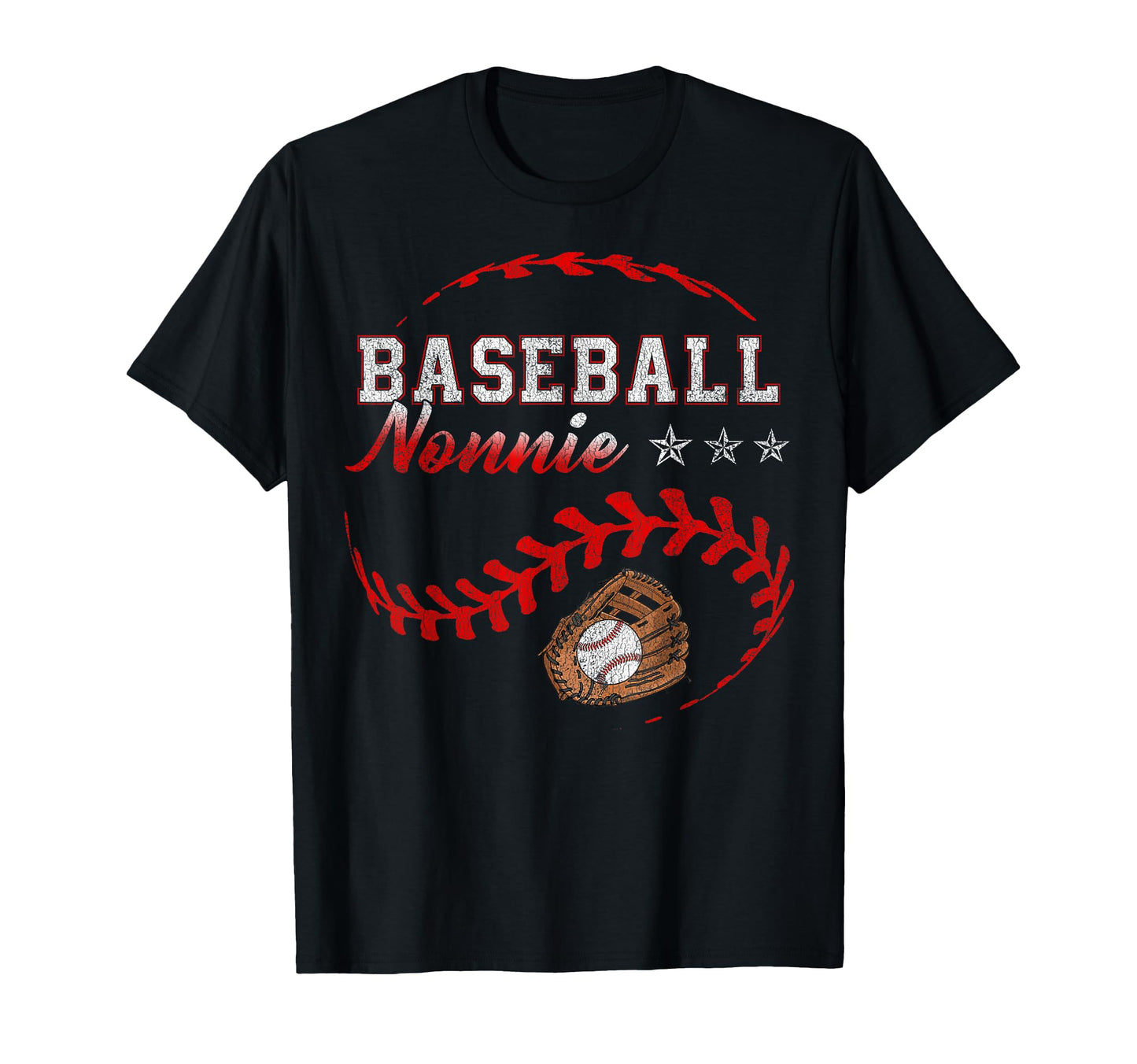 Baseball Nonnie Funny Baseball T-Shirt - Fun Novelty Design for Adults - T-Shirt, Sweatshirt, Hoodie