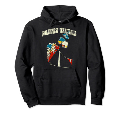 Northwest Territories Province Hoodie - Aesthetic Graphic for Adults - T-Shirt, Sweatshirt, Hoodie