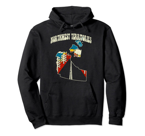 Northwest Territories Province Hoodie - Aesthetic Graphic for Adults - T-Shirt, Sweatshirt, Hoodie