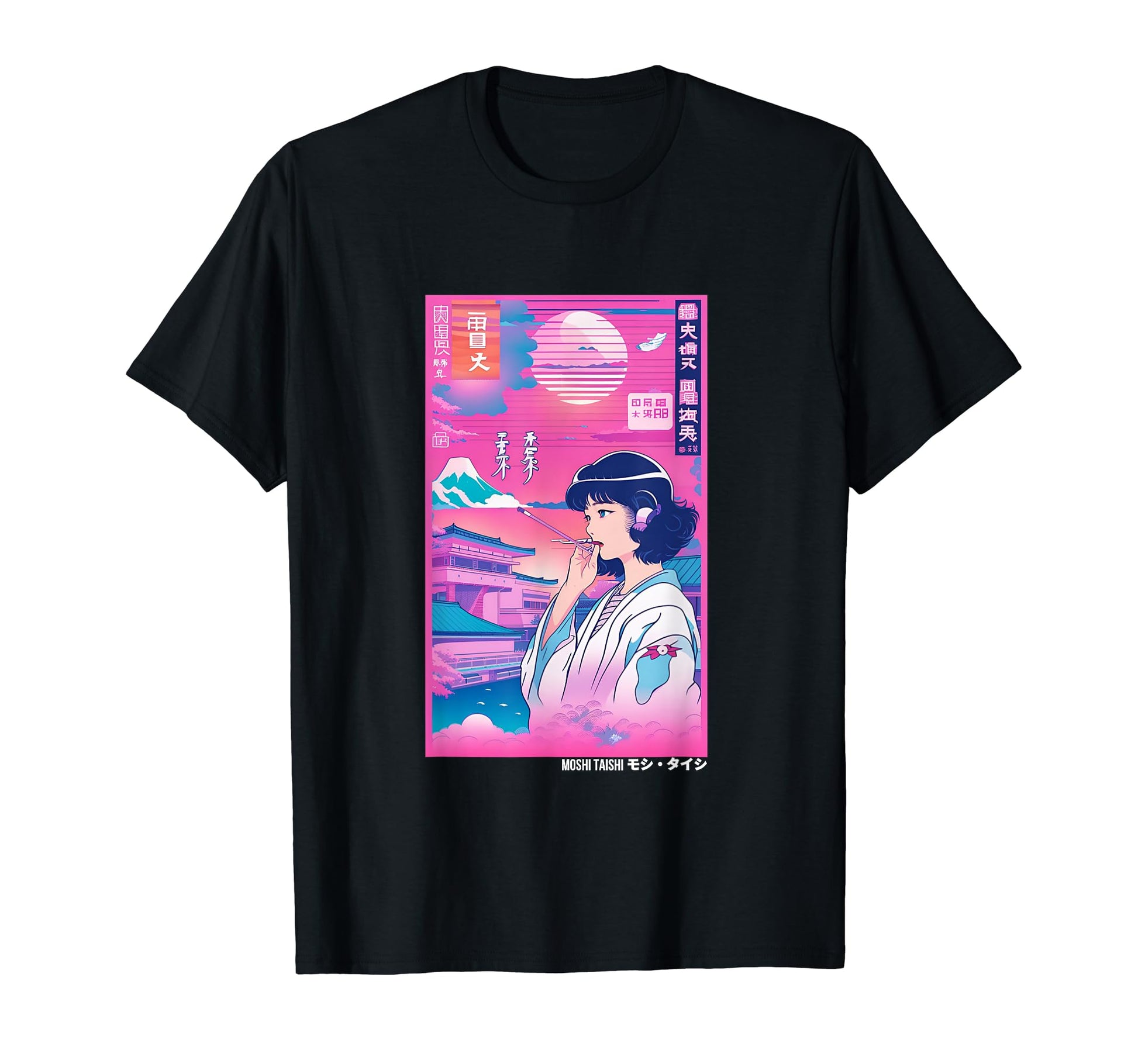 Vaporwave Aesthetic Lofi Japan 80S T-Shirt - Novelty Apparel Men Women - T-Shirt, Sweatshirt, Hoodie