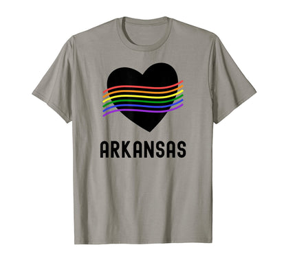 Arkansas Gay Pride Lgbtq Lgbt Rainbow T-Shirt - Streetwear Style Unisex - T-Shirt, Sweatshirt, Hoodie